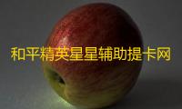 和平精英星星辅助提卡网
